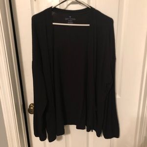 Black American eagle, soft & sexy cardigan